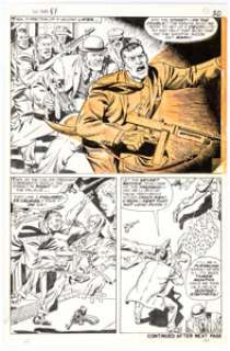 Dick Ayers And John Severin | Sgt. Fury #51 Story Page 16 Original Art (Marvel, 1968). | Heritage