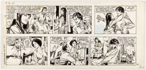 Floro Dery - Amazing Spider-Man Sunday Comic Strip Original Art dated 4-24-83 (Register and Tribune Syndicate, 1983).