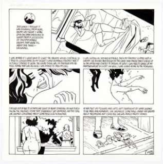 Jaime Hernandez | New York Times Magazine - Love and Rockets Story Page Maggie Original Art (New York Times, 2007). | Heritage