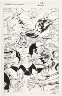Dave Cockrum And Jeff Albrecht | X-Men Spotlight on... Starjammers #2 Splash Page 47 Original Art (Marvel, 1990).... | Heritage