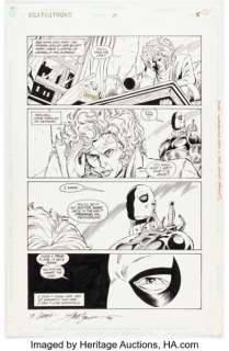 Steve Erwin and William Blyberg - Deathstroke, the Terminator #21 Partial Story Page 5Original...