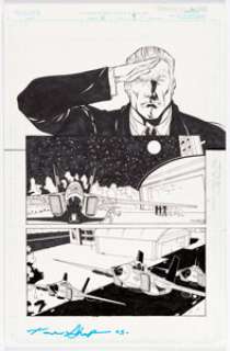Kevin Sharpe and John Larter - G.I. Joe #11 Story Page 9 Original Art (Image, 2002)....