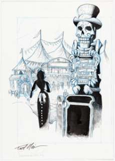 Ted Naifeh - GloomCookie #2 Splash Page Original Art (Slave Labor, 1999)....