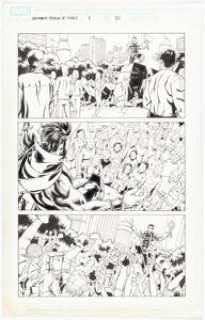 Pablo Raimondi and Andrew Hennessy - Realm of Kings Inhumans #1 Story Page 10 Original Art (Marvel, 2010)....