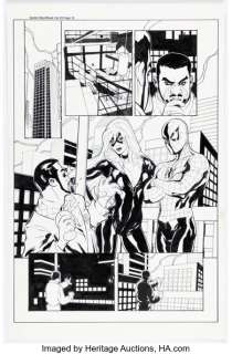 Dodson, Terry | Terry Dodson and Rachel Dodson Spider-Man / Black Cat: The Evil That Men Do #3 Story Page 10 Original Art (Marvel,... | Heritage
