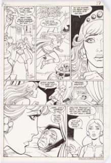 Estrada, Ric - Ric Estrada and Ernie Colon Amethyst #1 Story Page 22 Original Art (DC, 1985)....