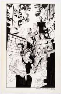 Jones, Casey - Casey Jones - Excalibur Specialty Illustration Original Art (2006)....