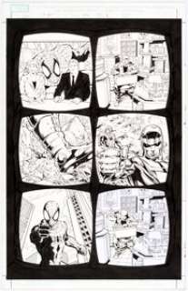 Deodato Jr., Mike - Mike Deodato Jr. and Joe Pimentel The Amazing Spider-Man #513 Story Page 2 Original Art (Marvel, 2004)....