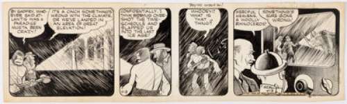 Hamlin, V. T. | V.T. Hamlin Alley Oop Daily Comic Strip dated 4-3-46 (NEA, 1946).... | Heritage