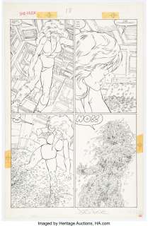 Byrne, John - John Byrne and Kim DeMulder Marvel Graphic Novel #18 The Sensational She-Hulk Story Page 66 Original A...