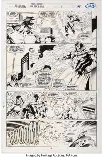 Duursema, Jan - Jan Duursema, Rick Magyar, and Mike Sellers Professor Xavier and the X-Men #1 Story Page 18 Original Art (Marvel, ...