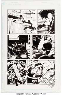 Stephens, Jay - Jay Stephens Batman Story Page 3 Original Art (c. 2009). ...