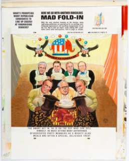 Jaffee, Al | Al Jaffee MAD #337 Inside Back Cover "Fold-In" Original Art (EC, 1995). ... | Heritage