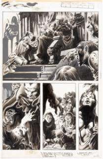 Colan, Gene | Gene Colan and Dave Simons The Tomb of Dracula #5 Story Page 9 Original Art (Marvel, 1980).... | Heritage