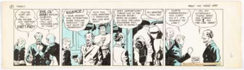 Caniff, Milton | Milton Caniff Terry and the Pirates Daily Comic Strip Original Art dated 1-9-36 (Chicago Tribune/ N.Y. News Syndic... | Heritage