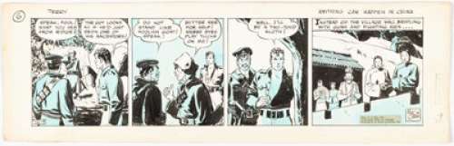 Caniff, Milton | Milton Caniff Terry and the Pirates Daily Comic Strip Original Art dated 12-5-36 (Chicago Tribune-N.Y. News, 1936)... | Heritage