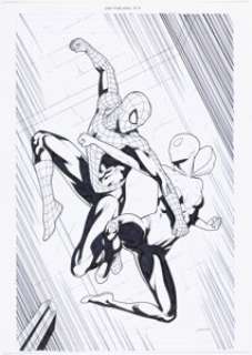 Marvel Artist - Pere Pérez Ghost-Spider Annual #1 Splash Page 23 Spider-Man Original Art (Marvel, 2019)....