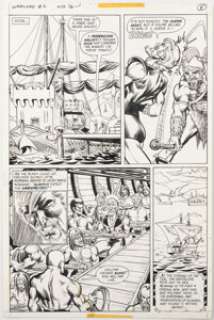 Grell, Mike | Mike Grell The Warlord #2 Story Page 4 Original Art (DC, 1976).... | Heritage