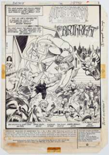 Colon, Ernie | Ernie Colón Amethyst, Princess of Gemworld #1 Splash Page 1 Original Art (DC, 1983).... | Heritage