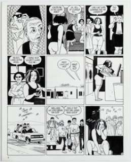 Hernandez, Jaime | Jaime Hernandez Love and Rockets #40 Story Page 4 Maggie Original Art (Fantagraphics, 1993). ... | Heritage