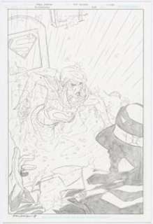 Dc Artist | Drew Johnson Supergirl #28 Cover Original Art (DC, 2008).... | Heritage