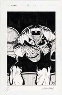 Kubert, Andy | Andy Kubert and Art Thibert X-Men #59 Opening Splash Page 1 Original Art (Marvel, 1996).... | Heritage