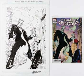 Saviuk, Alex | Alex Saviuk The Amazing Spider-Man #9 Variant Edition Cover Original Art (Marvel, 2022).... | Heritage