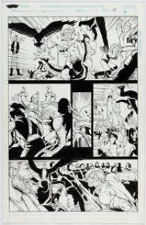 Mays, Rick - Rick Mays and Bob Wiacek Penthouse Comix #10 Story Page 18 Original Art (Penthouse, 1995)....