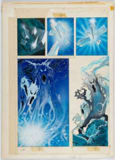 Buscema, John - John Buscema, Rudy Nebres, and Peter Ledger Marvel Super Special #12 WeirdWorld: Warriors of the Shadow Real...