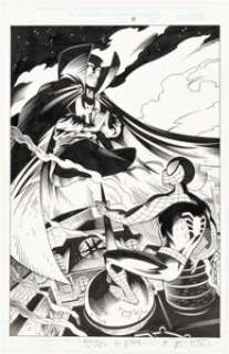 Vokes, Neil - Neil Vokes and Jay Geldof Untold Tales of Spider-Man: Strange Encounters #1 Splash Page 18 Doctor Strange Original...