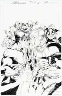 Sandoval, Rafa | Rafa Sandoval and Jordi Tarragona Hal Jordan and the Green Lantern Corps #44 Cover Original Art (DC, 2018).... | Heritage