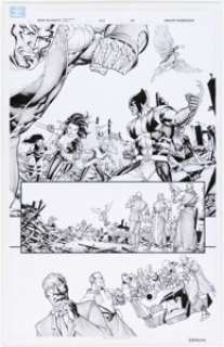Ibraim Roberson - New Mutants #12 "Second Coming" Story Page 4 Original Art (Marvel, 2010)....