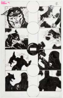 Tone Rodriguez and Waldon Wong - Violent Messiahs #1 Story Page 7 Original Art (Image, 2007)....