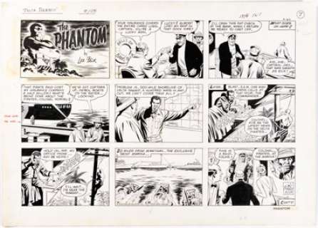 Sy Barry | The Phantom Sunday Comic Strip Original Art Group of 3 (King Features Syndicate, 1977). (Total: 3 Original Art) | Heritage