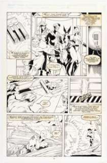 Karl Kerschl and Hector Collazo - X-Men: Prelude to Perdition #1 Story Page 11 Original Art (Marvel, 1995).