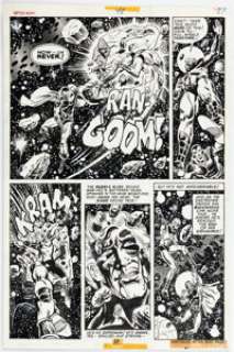 Al Milgrom | Captain Marvel #43 Story Page 16 Original Art (Marvel, 1976). | Heritage