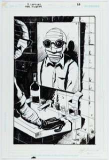 Jeff Lemire - The Nobody Story Page 26 Original Art (DC, 2009).