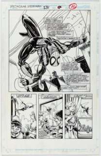 Sal Buscema and Al Milgrom The Spectacular Spider-Man #231 Story Page 6 Original Art (Marvel, 1996). | Heritage