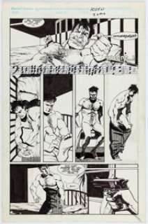 Howard Chaykin Black Kiss #11 Story Page 3 Original Art (Vortex, 1989). | Heritage