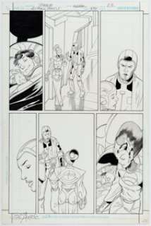 John Byrne and Albert Oclair Action Comics #834 Story Page 22 Original Art (DC, 2022).