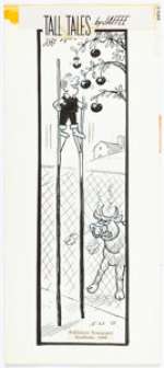 Al Jaffee Tall Tales Daily Comic Strip Original Art dated 5-21-66 (Publishers Newspaper Syndicate, 1966). | Heritage