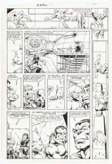 Jim Starlin and Al Milgrom Dreadstar #5 Story Page 22 Original Art (Epic/Marvel, 1983). | Heritage