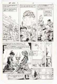Marshall Rogers and Ricardo Villagran Atari Force Special #1 Story Page 11 Original Art (DC, 1986).