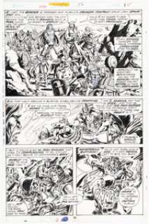 John Buscema and Tom Palmer Conan the Barbarian #52 Story Page 9 Original Art (Marvel, 1975). | Heritage