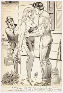 Bill Ward Cartoon Parade April-1968 Single Panel Gag Cartoon Illustration Original Art (Humorama, 1968). | Heritage