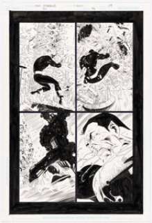 Keith Giffen, Eddy Barrows, and Dan Green 52 #44 Black Adam Story Page 9 Original Art (DC, 2007).