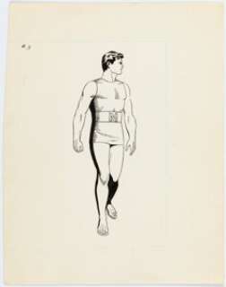 Russ Manning - Magnus, Robot Fighter Illustration Original Art (undated). | Heritage