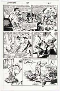 John Buscema and Tom Palmer The Avengers #285 Story Page 6 Original Art (Marvel, 1987). | Heritage