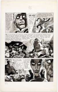 Jerry Grandenetti Eerie #10 Story Page 6 Original Art (Warren, 1967). | Heritage