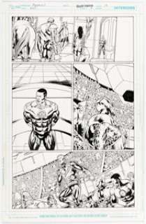 Fernando Pasarin and Scott Hanna Green Lantern Corps #9 Story Page 17 Original Art (DC, 2012). | Heritage